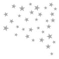 thumbnail image 2 of Mixed size Stars Wall Stickers Kid Decal Art Nursery Bedroom Vinyl Decoration/ 17 Star Stickers 6108 Grey, 2 of 2