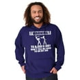 thumbnail image 4 of Warning To Avoid Injury Funny Cartoon Hoodie Hooded Sweatshirt Men Brisco Brands S, 4 of 6