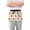 Cute cartoon Playful Tiger, variant on Server Apron with 3 Pockets Waterproof Waitress Waist Short Apron for Man Woman Brown Horseshoe 12 Inches