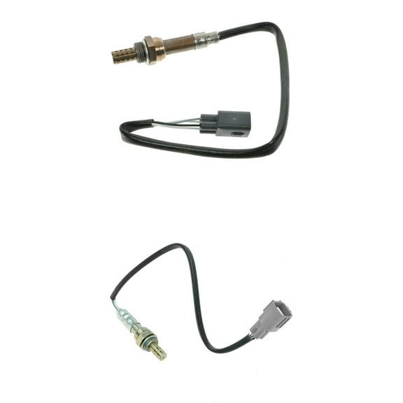 TRQ 2pc Downstream O2 02 Oxygen Sensor Kit Set Direct Fit for Lexus Toyota OSA60281