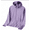 Purple, variant on Women's Hoodie Full Zip Up 2026 Lightweight Breathable Open Front Jacket Cover Up for Summer Beach Outfits Drop Shoulder Outerwear Tops
