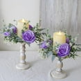 thumbnail image 4 of Wedding Table Centerpiece Artificial Valentine's Day Rose Wedding Table Flower Wreath Wedding Wreath Wedding Decorations, 4 of 9