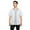 White, variant on Men's Hipster Hip Hop Button Down Pin Striped Baseball Jersey Short Sleeve Shirt BJ44 - Red - Medium