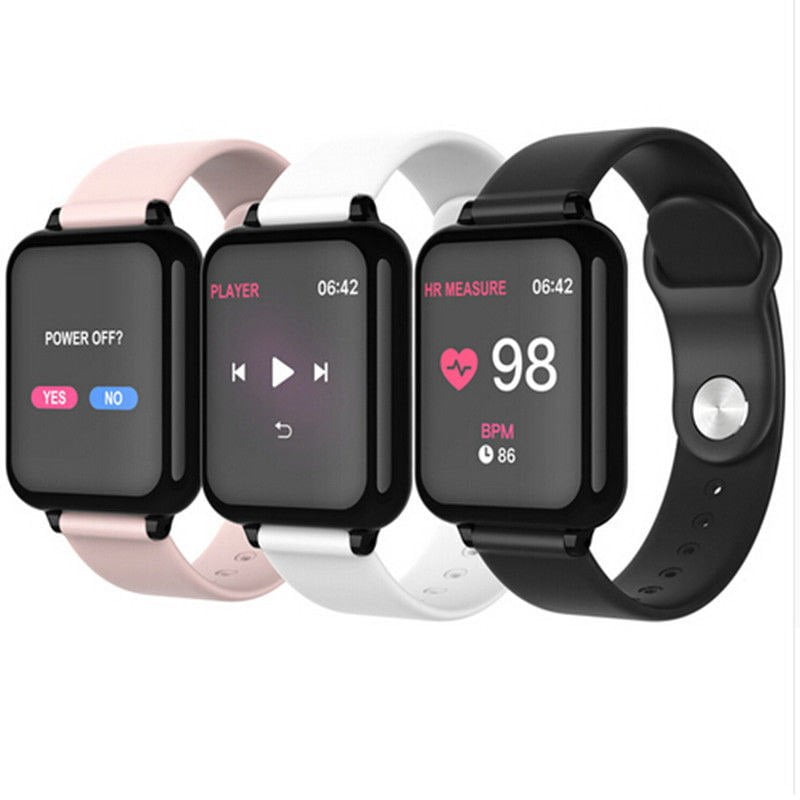 fitness tracker watch with blood pressure and heart rate