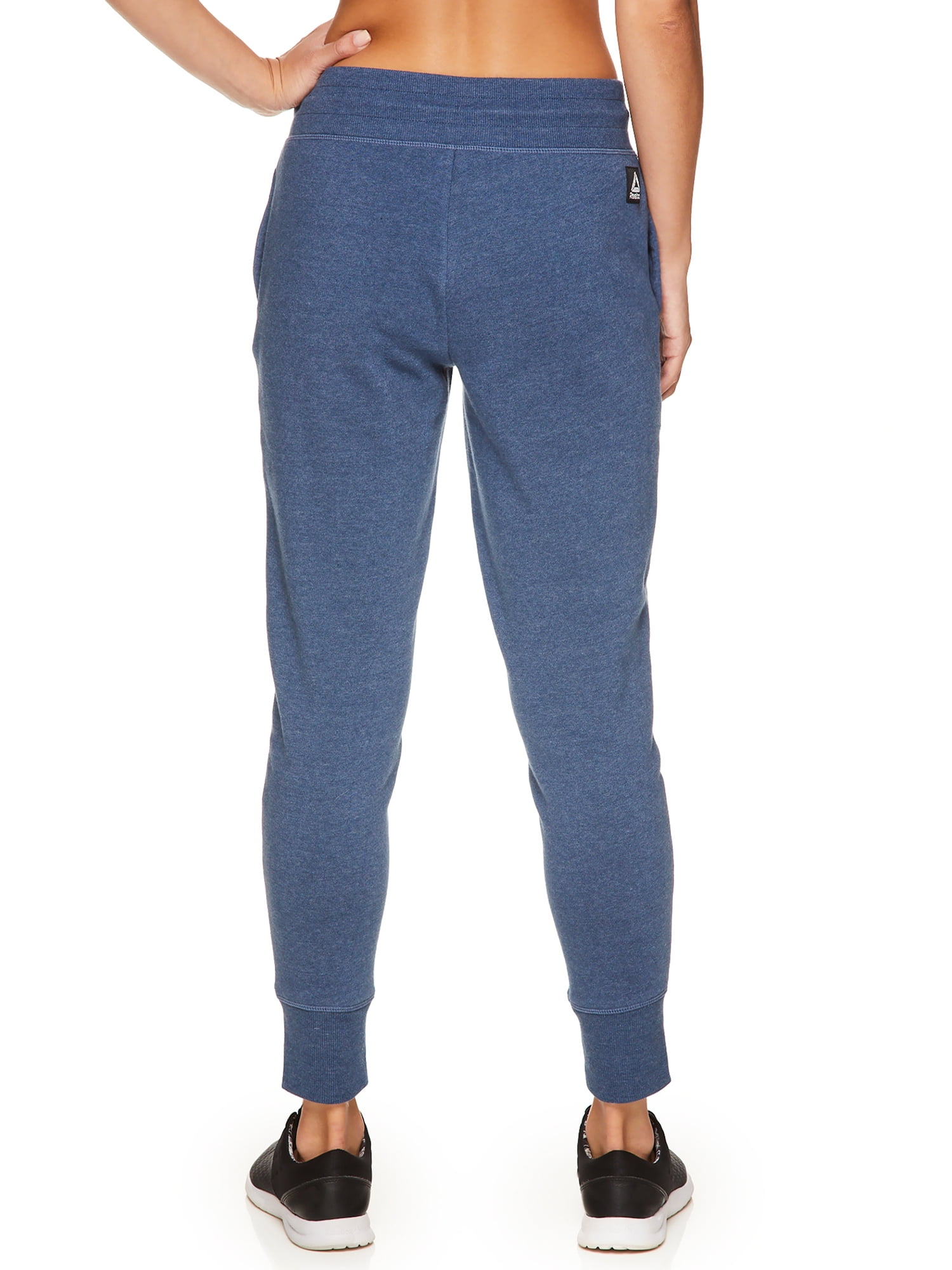 Reebok Womens' Cozy Fleece Jogger Sweatpants with Pockets
