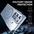 thumbnail image 4 of For Samsung Galaxy S24 Ultra Magnetic Case Kickstand Phone Cover With Lens Protector, 4 of 5