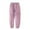 Pink, variant on fatyb Boys Girls Cargo Pants Cotton Elastic Bottom Joggers Kids Unisex Casual Sweatpants for 7-13 Years