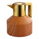 thumbnail image 1 of Monstrate Olla aislante de acero inoxidable de doble capa, termo de 1,2 l, botella de agua de gran capacidad para café, decoración del hogar Cocina y Comedor Grano de madera amarillo 1.2L, 1 of 6