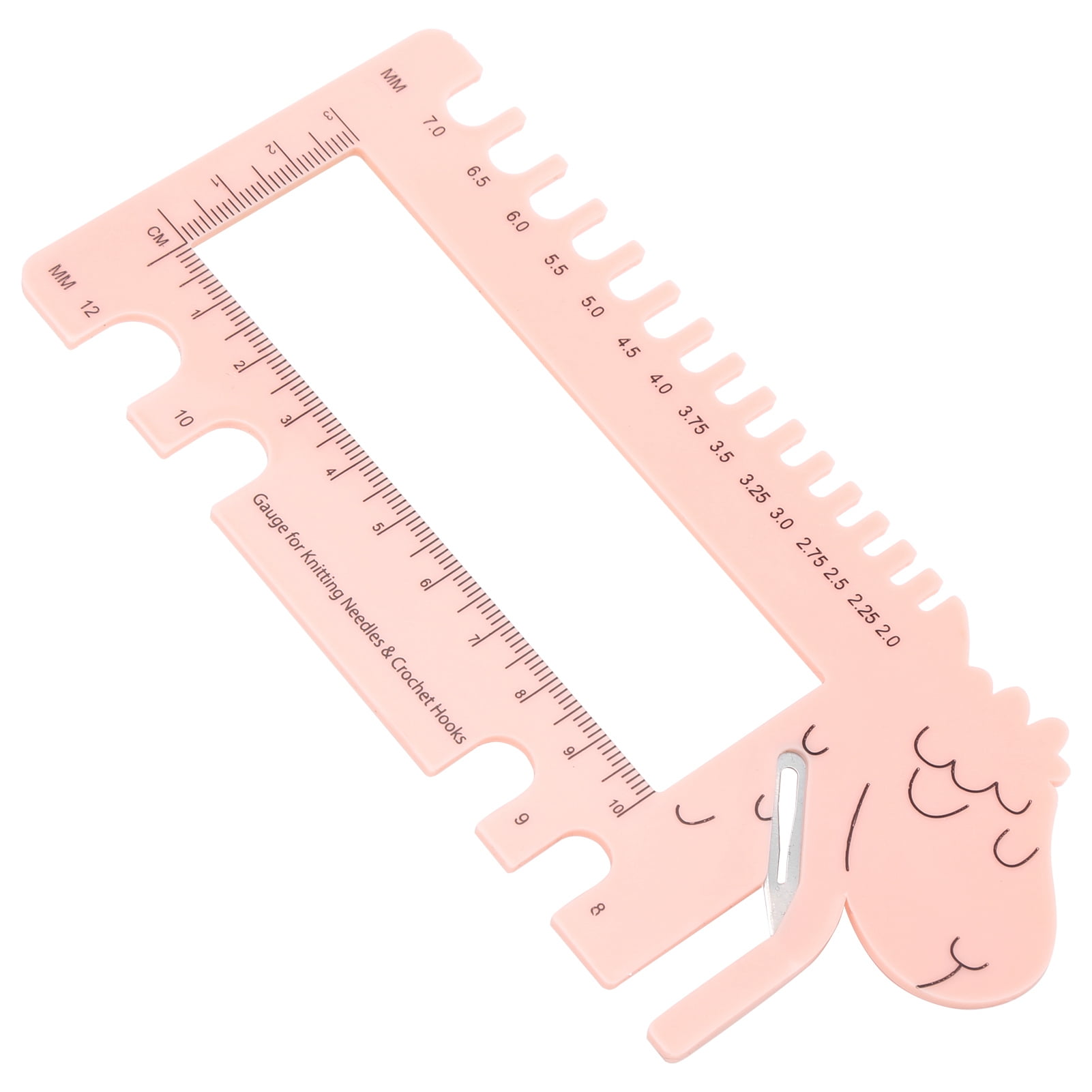 Can be used as a sweater ruler or a loop ruler, and it can also be used ...