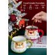 thumbnail image 4 of Taza de Navidad - Incluye tarjeta y caja de regalo - Diseño de cara de Santa - Tazas de café - Perfectas para regalos, 4 of 4