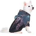 thumbnail image 2 of Gaeub Urban Mechanical Dragon Dog Hoodie Sweatshirts Warm Dog Clothes for Small Dogs,Puppy and Cat Costume-Medium, 2 of 7