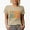 Tan, variant on Dance Mom, Name for Dancer Mother, Mama or Mommy, Groovy Retro Wavy Text Merch Gift, White T-Shirt, Small
