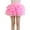 Pink, variant on WOYY Girls Solid Tiered Tutu Skirt High Waist Party Layered Skirt, Sizes 1-10