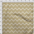 thumbnail image 4 of oneOone Polyester Spandex Tawny Brown Fabric Geometric Sewing Material Print Fabric By The Yard 56 Inch Wide, 4 of 5