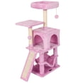 thumbnail image 2 of Árbol para Gatos MIAO PAW Rosa Torre Interior para Gatos con Poste para Rascar, 2 of 7