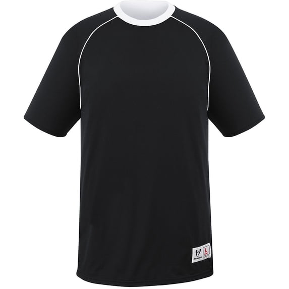 HighFive 322901 Youth Conversion Reversible Jersey, Black/White, L