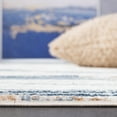 thumbnail image 4 of SAFAVIEH Parker Sheeva Abstract Area Rug, Ivory/Navy, 5' x 7', 4 of 6