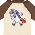 thumbnail image 4 of Inktastic Dabbing Unicorn Boys or Girls Long Sleeve Baby Bodysuit, 4 of 5