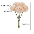 thumbnail image 3 of Yonrjhukm Artificial Ball Chrysanthemum Flowers, Lifelike Simulation Wedding and Home Decor, No Maintenance, Long-Lasting Faux Floral Arrangements for Photography and Events, 3 of 6