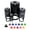 Black, variant on Warning Symbol Exclamation Mark Self-Inking Rubber Stamp Ink Stamper - Green Ink - Mini 1/2 Inch