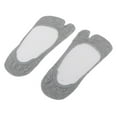 thumbnail image 1 of Low Cut Socks Women Non-slip Invisible Flats Boat Socks , Gray, as described, 1 of 8