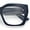 Navy, variant on Womens Luxury Jaguar Head Jewel Thick Horn Cat Eye Clear Fashion Eyeglasses Shiny Black