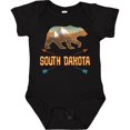 thumbnail image 3 of Inktastic South Dakota Vacation Bear Silhouette Boys or Girls Baby Bodysuit, 3 of 5
