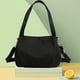 thumbnail image 4 of Bolsa de mensajero de nailon impermeable de gran capacidad | Bolsa de hombro de 15-20 L para gimnasio, viajes, para hombre y mujer | Compatible con portátiles para la escuela, el trabajo, el fitness, 4 of 9
