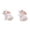 C 1PCS & G 1PCS, variant on JHEHF Easter Bunnies Mini Rabbit Animal Figures Resin Cute Rabbit Cake Toppers Garden Decorations for Crafting DIY Ornament Birthday Gift