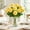 D, variant on Toycle Realistic Leaf Dandelions Ball Chrysanthemum Artificial Flowers For Home And Outdoor Decor Wedding Decorations And Photography Props Yellow