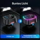 thumbnail image 2 of Bluetooth 5.3 FM Transmitter Car Charger 48W, Dual USB, Wireless Radio, LED Display 64GB USB Drive, Black, 2 of 5