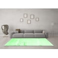 thumbnail image 3 of Ahgly Company Indoor Square Solid Emerald Green Modern Area Rugs, 7' Square, 3 of 4
