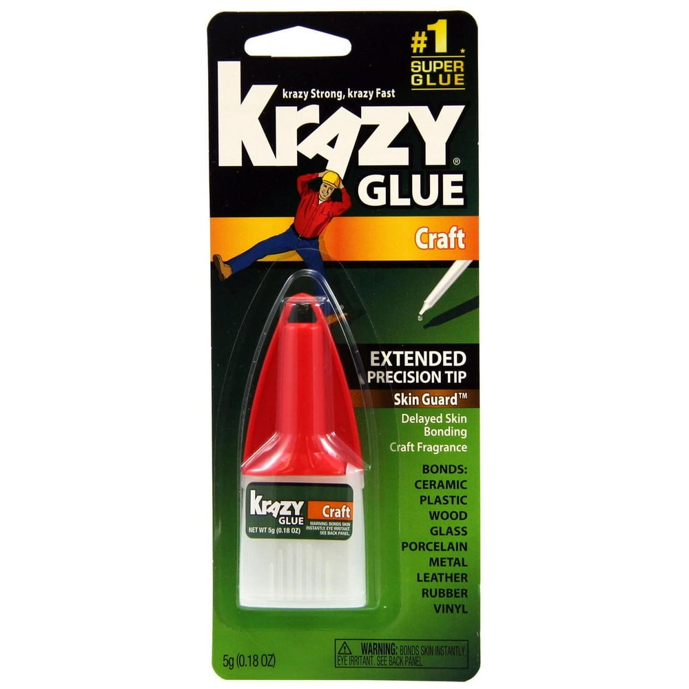 Krazy Glue 0.18 oz. Precision Tip Craft Clear Glue