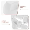 thumbnail image 3 of OULII 12 Adapters Universal Replacement Stove Knobs Plastic For Hotel White, 3 of 8