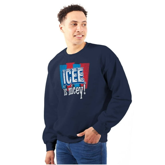 Official Icee Is Nice Funny Logo Unisex Plus Size Sweatshirt Brisco Brands 2X