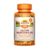(2 pack) (2 pack) Sundown Naturals Calcium Magnesium Zinc Caplets, 100 CT