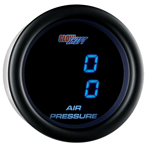 GlowShift Tinted 7 Color Series Dual Digital Electronic Air Pressure