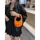 thumbnail image 4 of Bolso de mano estilo retro plisado con diseño de nube y cuadros, tipo sobre, estilo mini bolso de mano de moda, 4 of 6