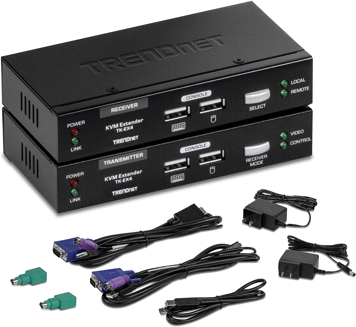 TRENDnet TK-EX4 USB KVM Extension Kit