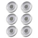 thumbnail image 4 of Soportes magnéticos para Control remoto, organizador de Control remoto de montaje en pared, 6 uds., 4 of 5