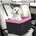 thumbnail image 5 of 212 Main PCD-42PK 16 in. Booster Dog Car Seat, Pink, 5 of 6