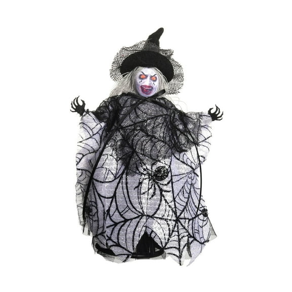Ghost Tree Decoration Halloween Party Decorations Halloween Witch Doll Decor Tabletop Witch Figurine Witch Ornaments Bedroom Decorations Witch Decors Decorative Halloween Decor