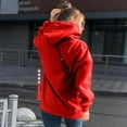 thumbnail image 4 of Kiplyki Autumn Sweatshirts Hoodie Letter Print Sweatshirt Long Sleeve Pullover Tops Blouse, 4 of 7