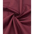 thumbnail image 1 of EOVEA – Tela de poliéster de algodón por The Yard – Tela ancha de 60 pulgadas de ancho, material suave, ligero y transpirable para forro, cortinas, ropa de cama, faldas, proyectos de costura (Borgoña,, 1 of 1