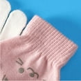 thumbnail image 5 of Karoyedx Ski Gloves Kids Winter Gloves For Boys Girls Children Full Fingers Stretchy Warm Mittens Pink Size,4-8 Years, 5 of 9