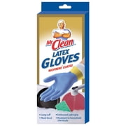 Spontex 11953 Heavy-Duty Protective Gloves L Blue Natural Latex