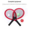 thumbnail image 1 of Cloth Badminton Racket Beach Racket Kindergarten Outdoor Sports Tennis Rackets Set Rackets Ball Type Toys Tennis Rackets Set with Ball for Kids, 1 of 9