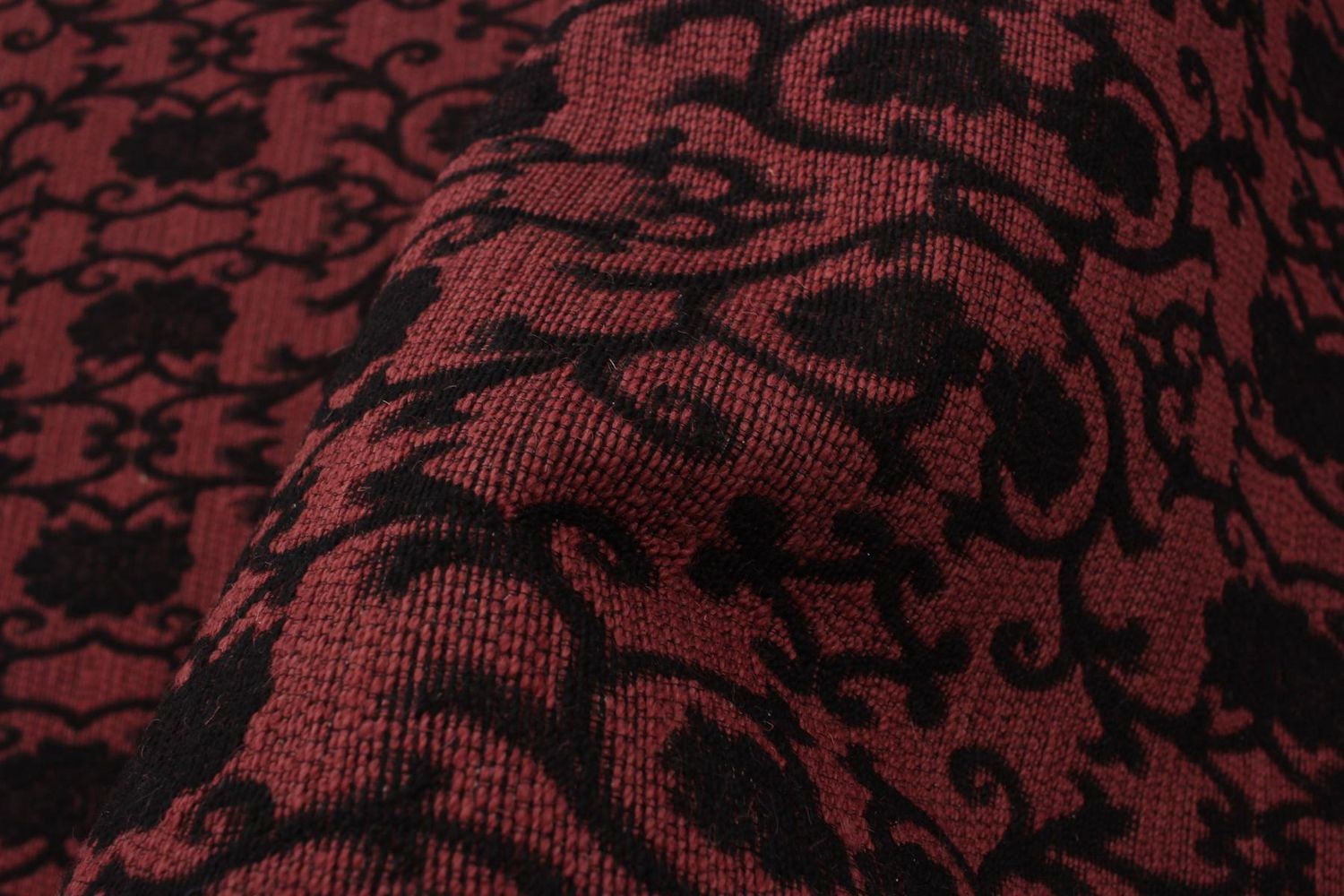 ECARPETGALLERY 4'8" x 6'9" Transitional Collage Handmade Area Rug for Living Room, Dining Room and Bedroom in Black