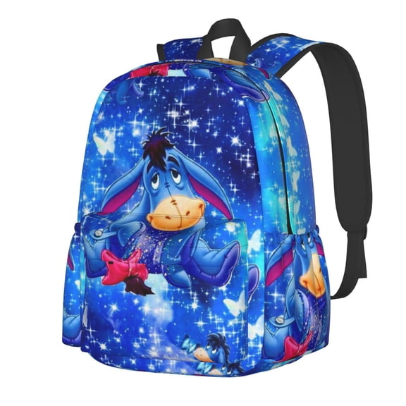 16.9in Ee-Yore Backpack Graphic Backpack Large Capacity Portable Outdoor Travel Backpack Laptop Bag