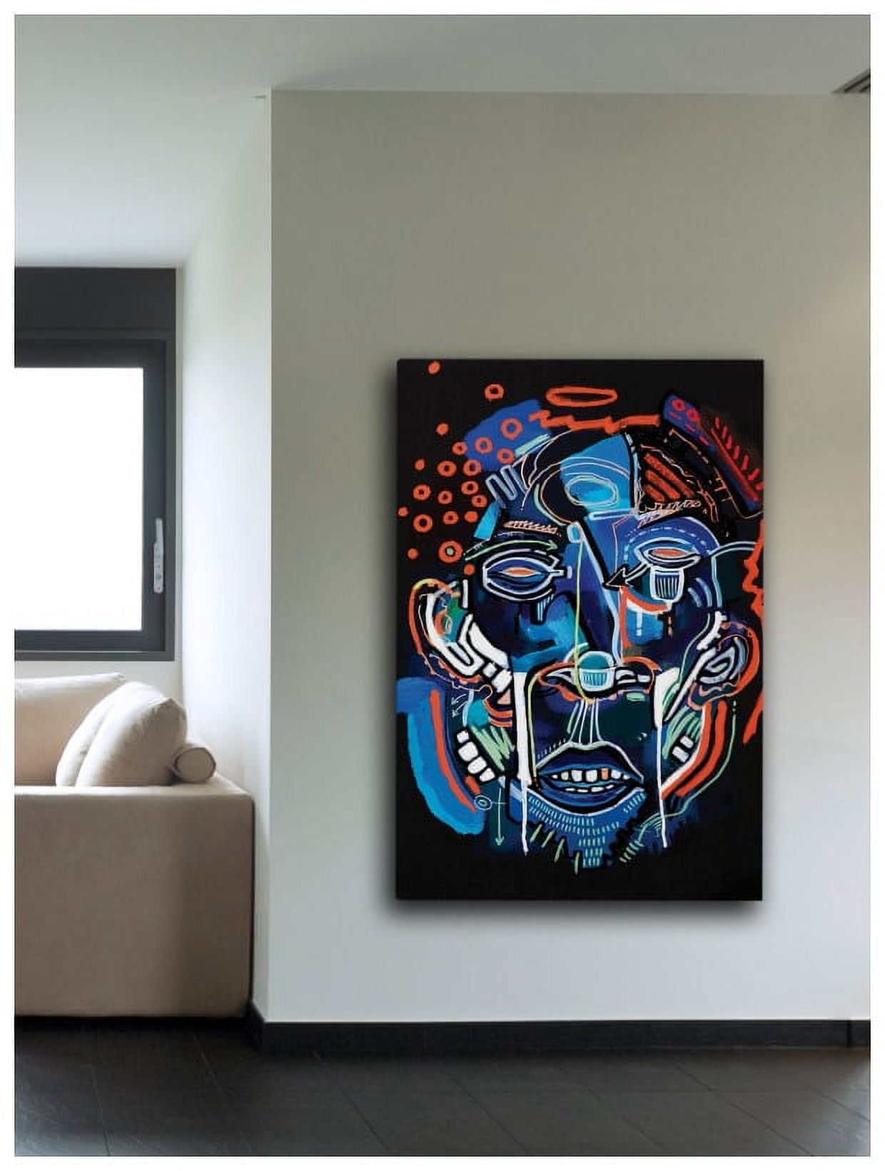 Marmont Hill "Night Face" Print on Canvas